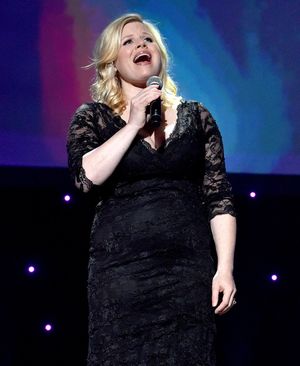 LOS ANGELES, CA - MAY 16: Actor Megan Hilty performs onstage at the 2017 ASCAP Screen Music Awards at The Wiltern on May 16, 2017 in Los Angeles, California. (Photo by Lester Cohen/Getty Images for ASCAP) @ BroadwayWorld LOS ANGELES, CA - MAY 16: Actor Megan Hilty performs onstage at the 2017 ASCAP Scree Photo