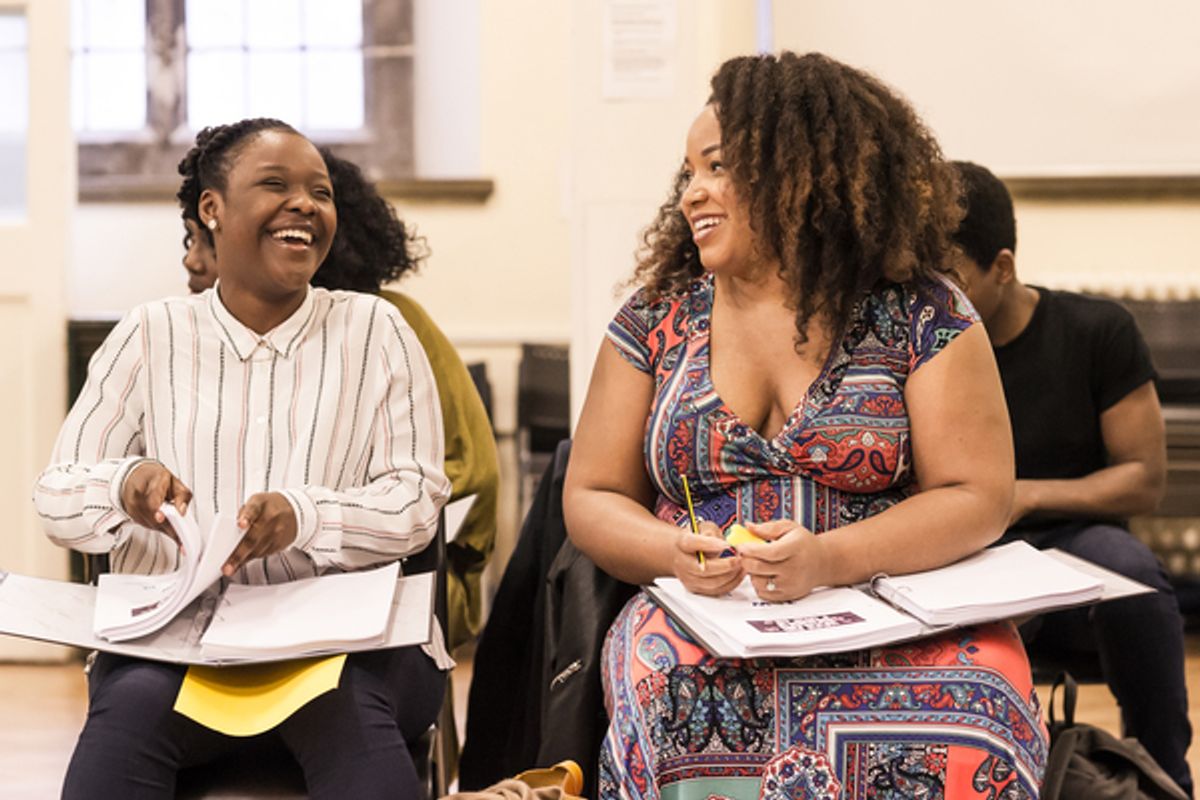 Seyi Omooba and Marisha Wallace at 