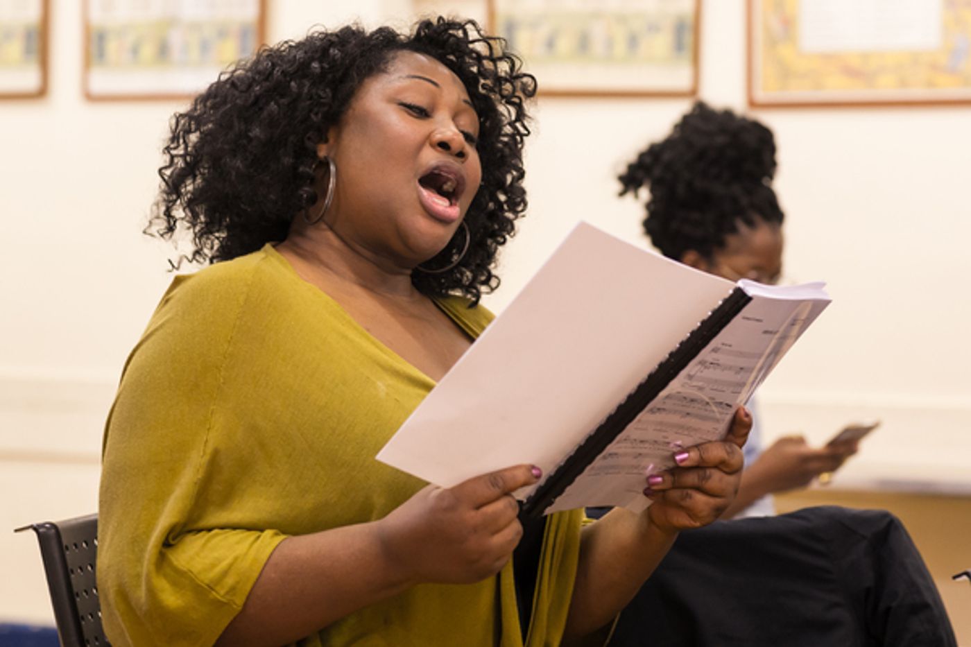 Photo Flash: In Rehearsals for All-Star THE COLOR PURPLE in Concert  Image