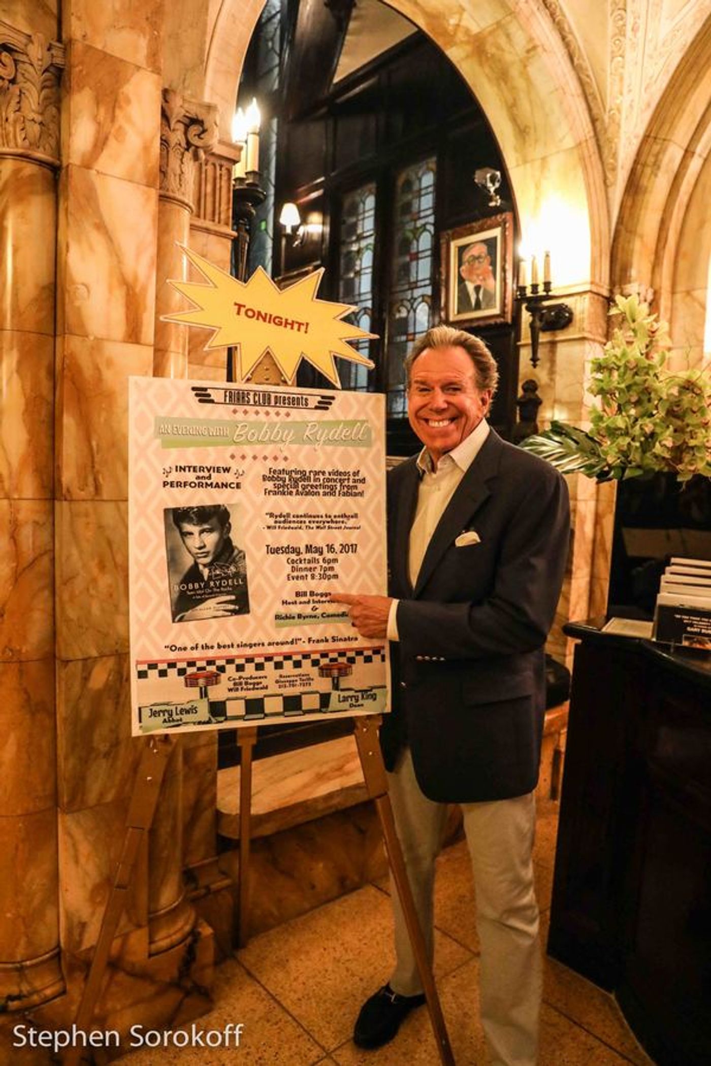 Photo Coverage: Bobby Rydell Has An Evening At The Friars Club  Image