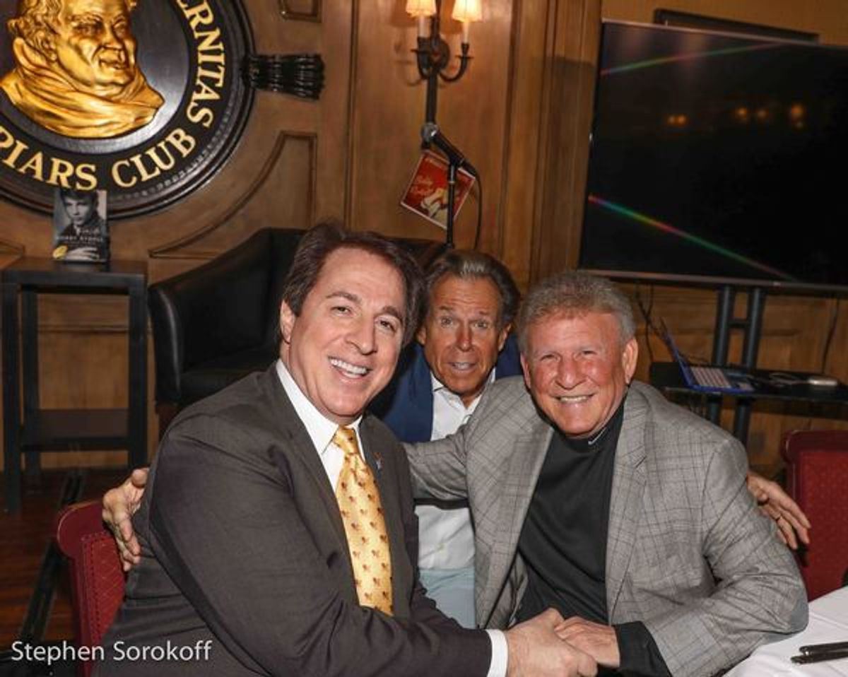 Ralph Compagnone, Bill Boggs, Bobby Rydell at 