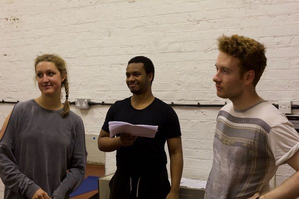 Georgina Morton, Corey Montague-Sholay and Liam Harkins Photo