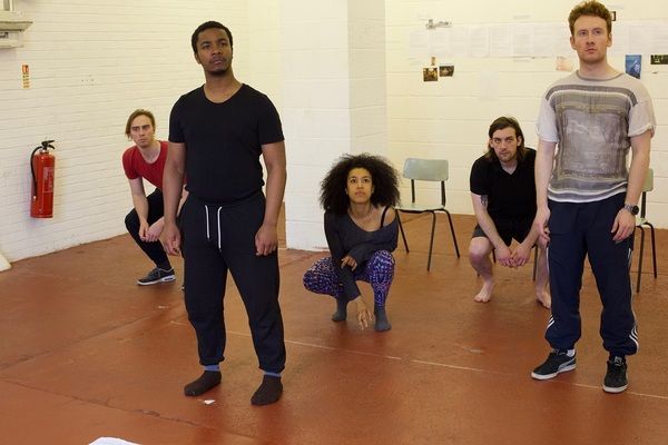 Jack Staddon, Corey Montague-Sholay, Jade Ogugua, Hunter Bishop and Liam Harkins Photo