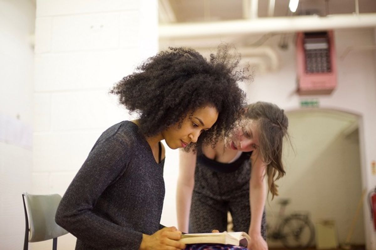 Jade Ogugua and Georgina Morton at 