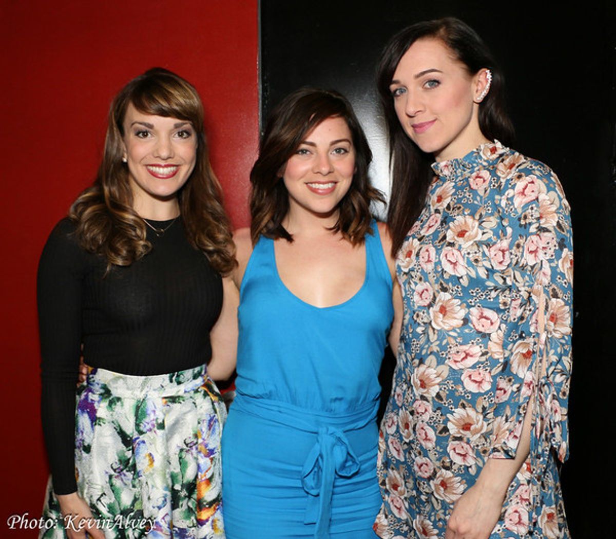 Kara Lindsay, Krysta Rodriguez, and Lena Hall at 