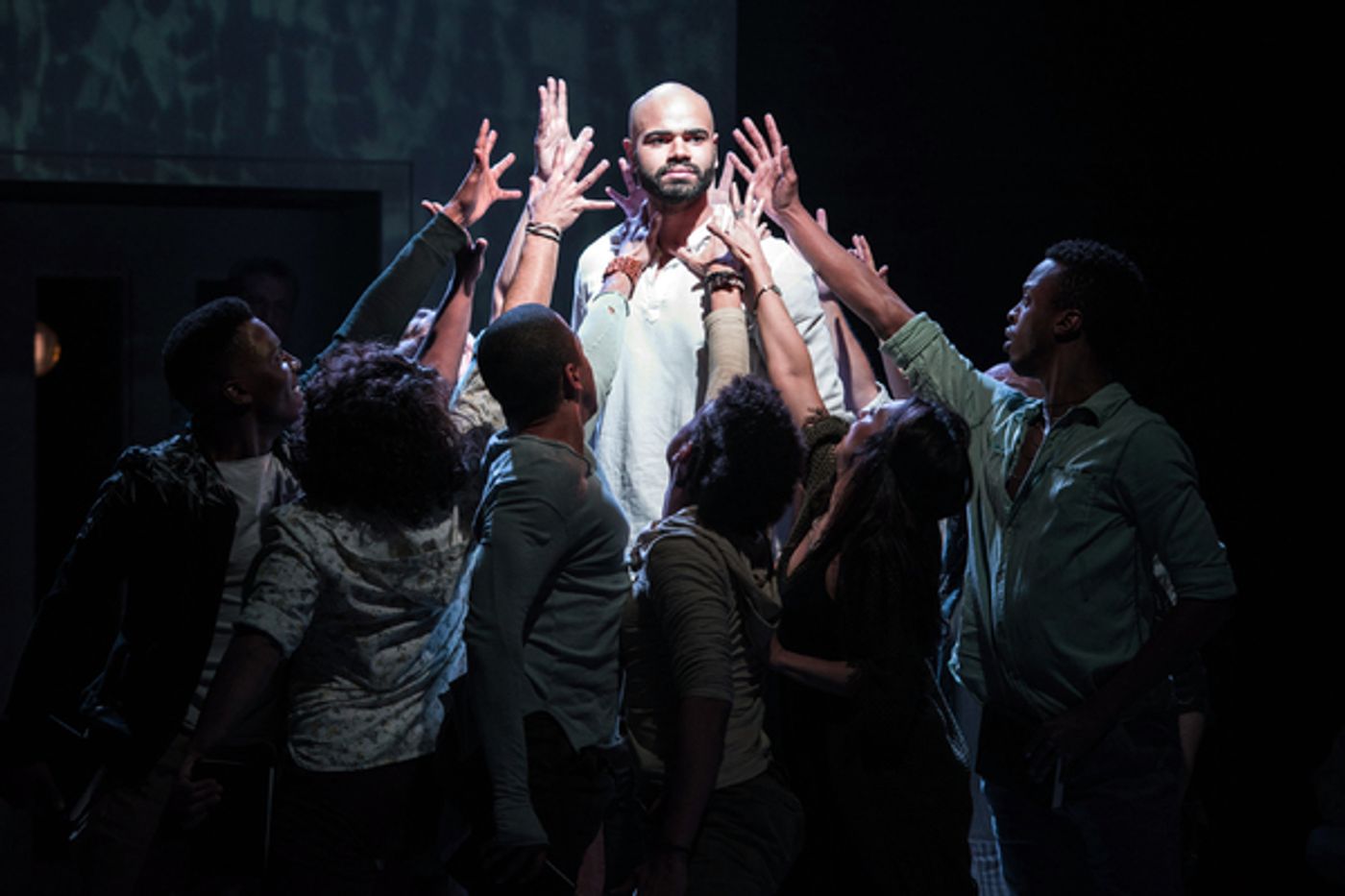 Photo Flash: First Look at Nicholas Edwards, Ari McKay Wilford, Natascia Diaz and More in JESUS CHRIST SUPERSTAR at Signature Theatre Photo Flash: First Look at Nicholas Edwards, Ari McKay Wilford, Natascia Diaz and More in JESUS CHRIST SUPERSTAR at Signature Theatre Image