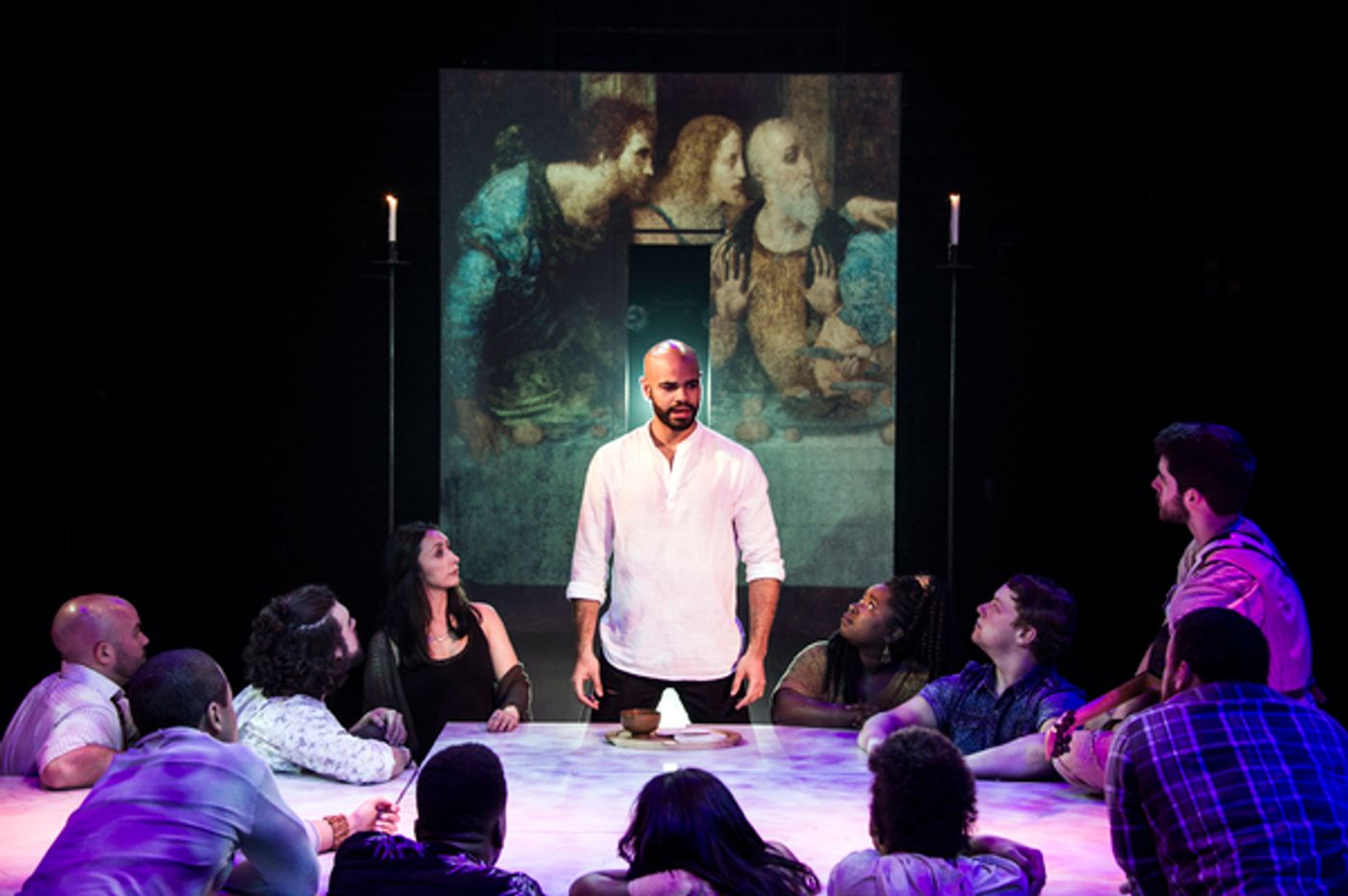 Photo Flash: First Look at Nicholas Edwards, Ari McKay Wilford, Natascia Diaz and More in JESUS CHRIST SUPERSTAR at Signature Theatre Photo Flash: First Look at Nicholas Edwards, Ari McKay Wilford, Natascia Diaz and More in JESUS CHRIST SUPERSTAR at Signature Theatre Image