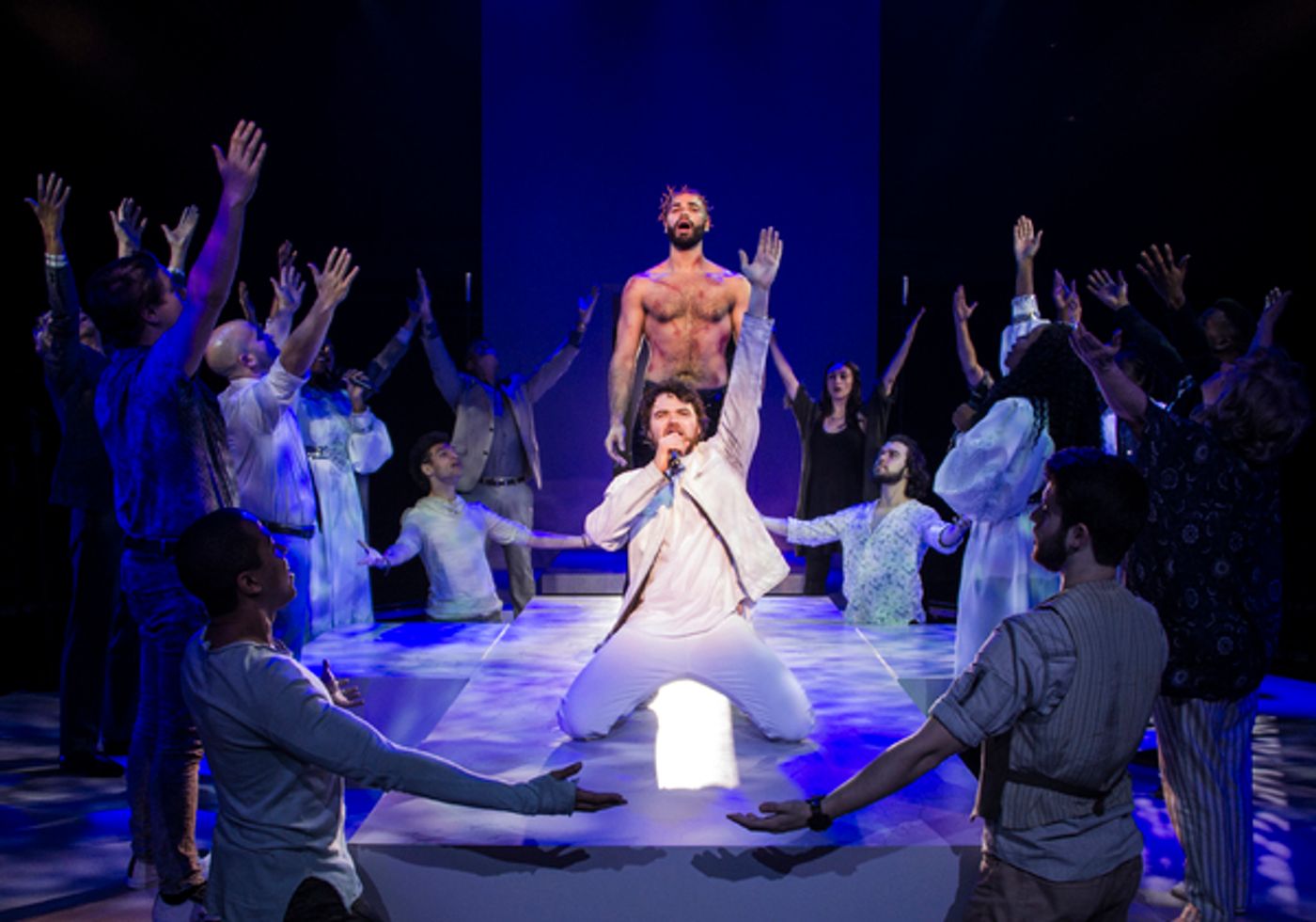 Photo Flash: First Look at Nicholas Edwards, Ari McKay Wilford, Natascia Diaz and More in JESUS CHRIST SUPERSTAR at Signature Theatre Photo Flash: First Look at Nicholas Edwards, Ari McKay Wilford, Natascia Diaz and More in JESUS CHRIST SUPERSTAR at Signature Theatre Image
