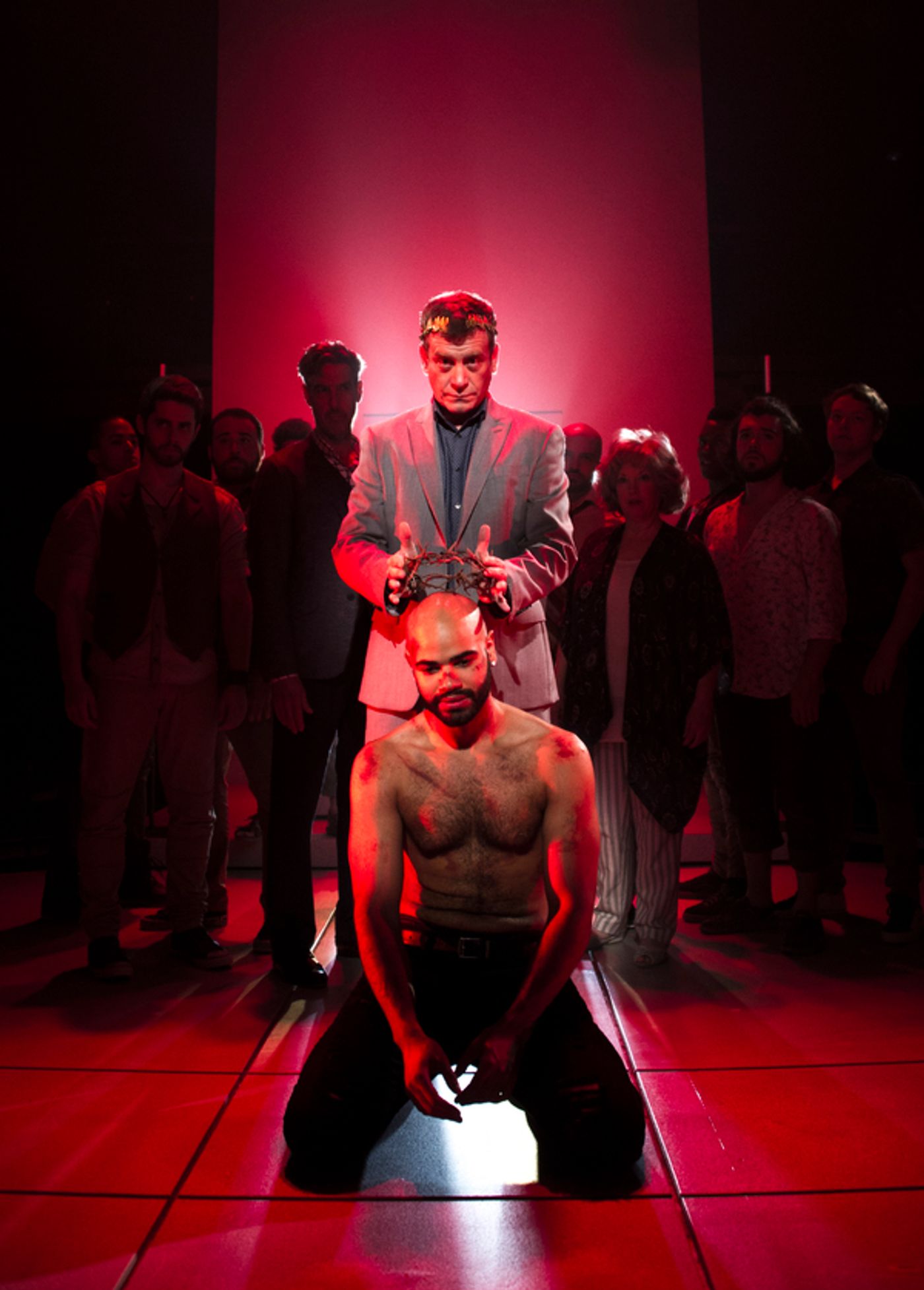 Photo Flash: First Look at Nicholas Edwards, Ari McKay Wilford, Natascia Diaz and More in JESUS CHRIST SUPERSTAR at Signature Theatre Photo Flash: First Look at Nicholas Edwards, Ari McKay Wilford, Natascia Diaz and More in JESUS CHRIST SUPERSTAR at Signature Theatre Image