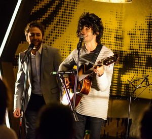 Josh Page and Zach Page @ BroadwayWorld Josh Page and Zach Page Photo