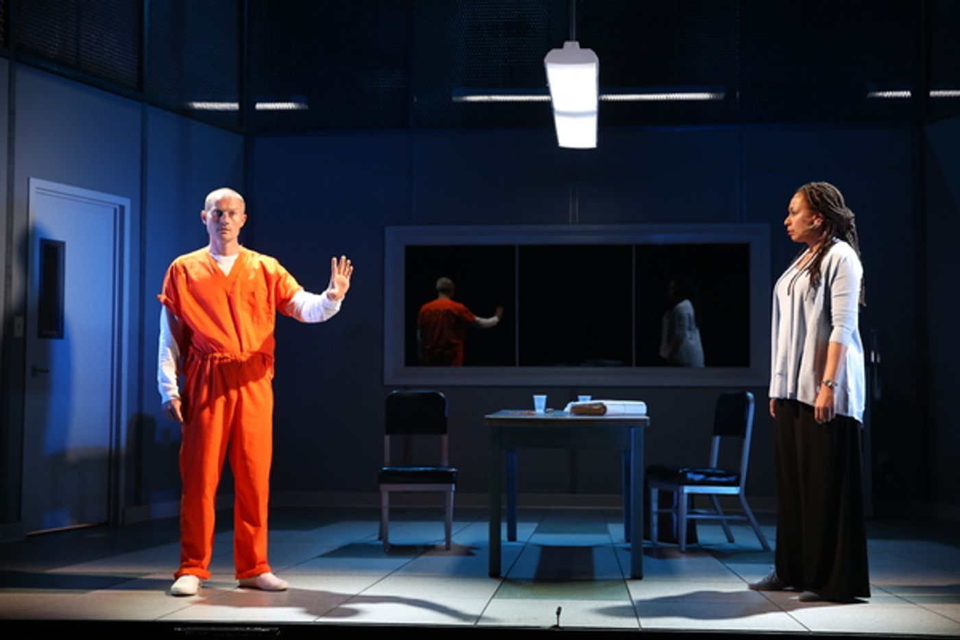 Photo Flash: First Look at James Badge Dale and Tamara Tunie in BUILDING THE WALL Off-Broadway Photo Flash: First Look at James Badge Dale and Tamara Tunie in BUILDING THE WALL Off-Broadway Image