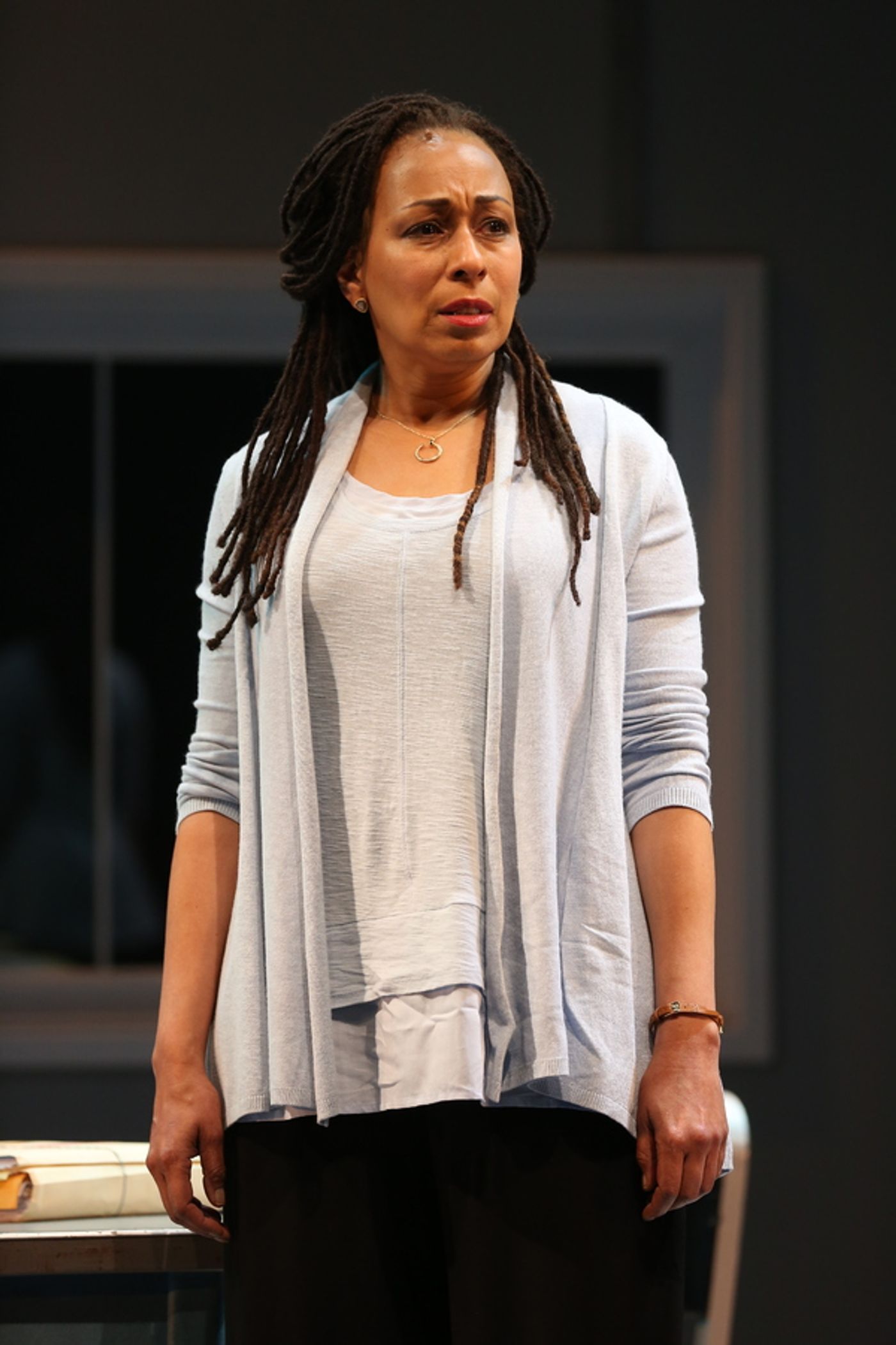 Photo Flash: First Look at James Badge Dale and Tamara Tunie in BUILDING THE WALL Off-Broadway Photo Flash: First Look at James Badge Dale and Tamara Tunie in BUILDING THE WALL Off-Broadway Image