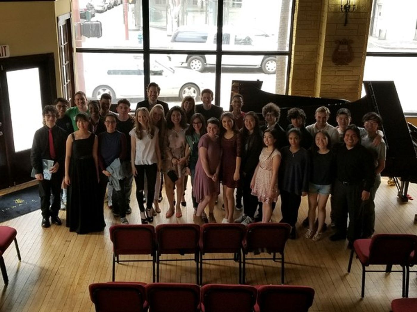 Photo Flash: Society for the Performing Arts Hosts Piano Master Class with The 5 Browns  Image