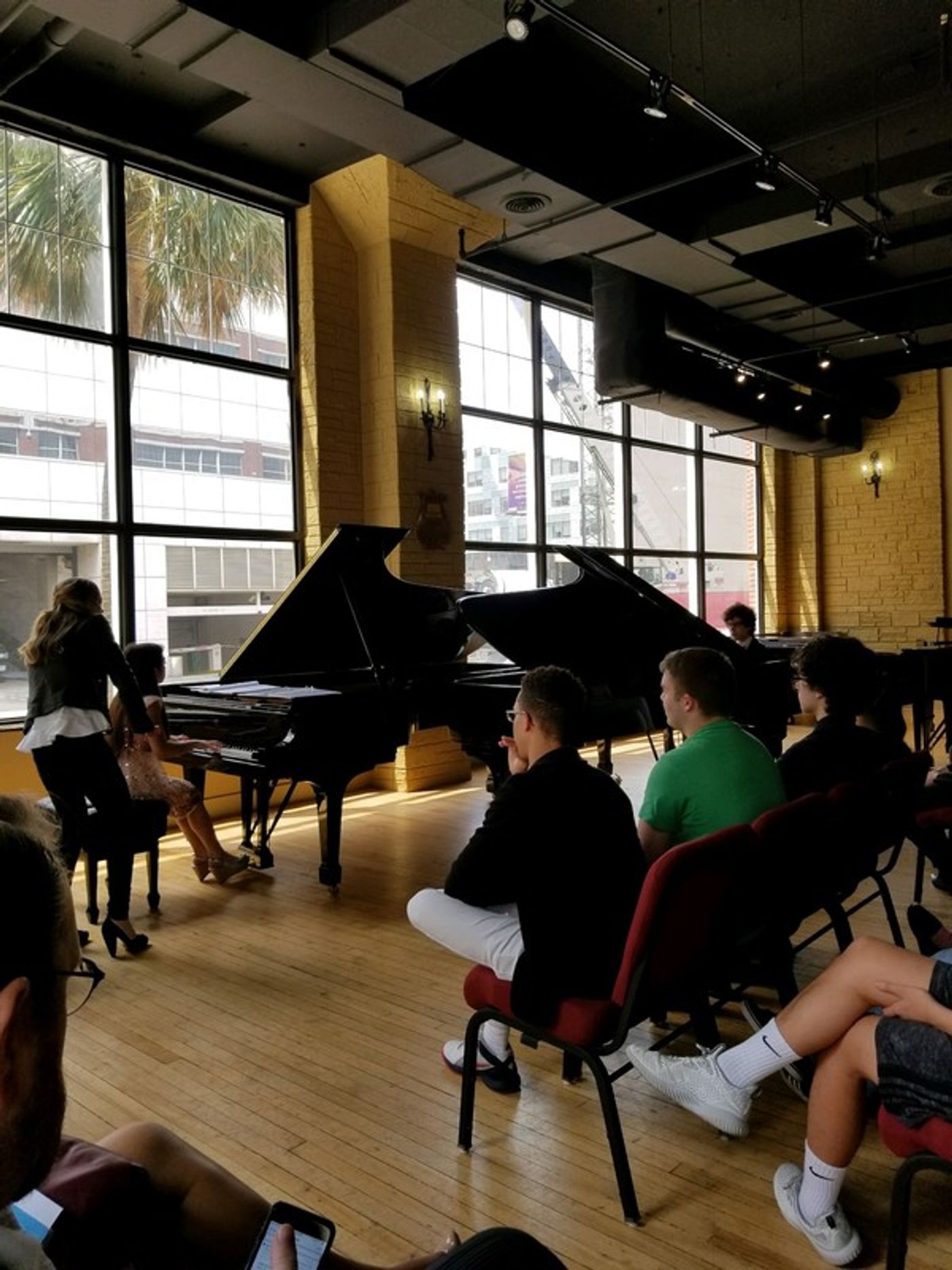 Photo Flash: Society for the Performing Arts Hosts Piano Master Class with The 5 Browns  Image