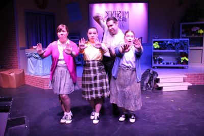 Ben Ruth, Brittany Baumeister, Jessie Dau, and Kirsten Almeida Photo