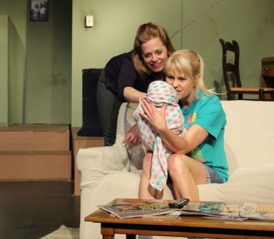 Christa Haxthausen, Meg Wallace Photo