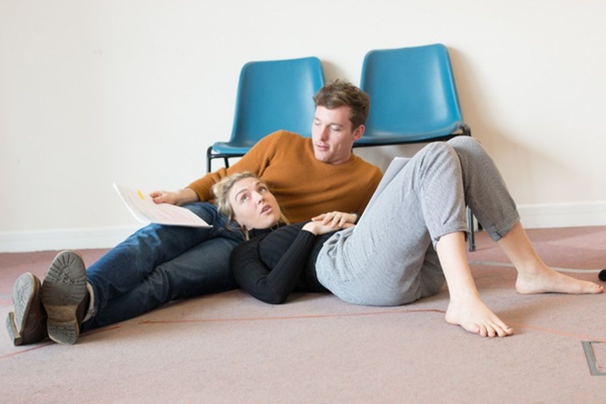 Christopher Adams and Florence Roberts at 