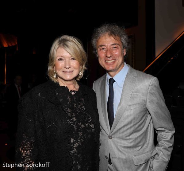 Martha Stewart & Marco Maccioni Photo