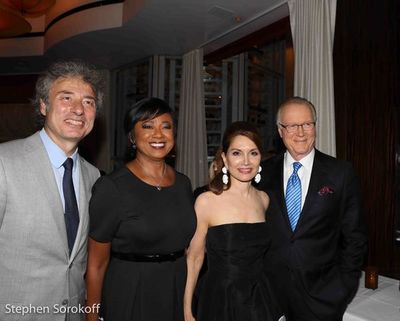 Marco Maccioni, Janice Huff, Chuck Scarborough Photo