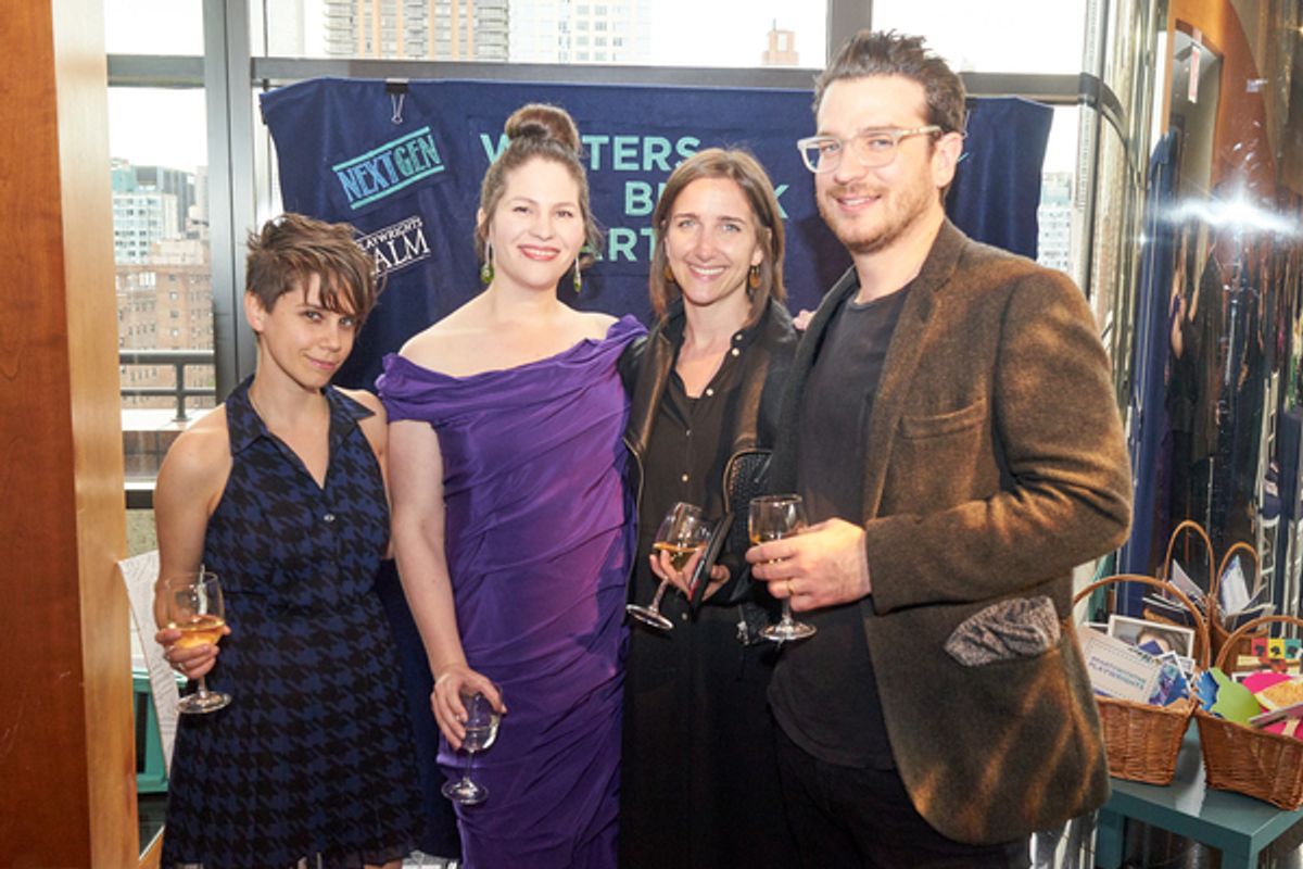 Jen Silverman, Katherine Kovner, Tyne Rafaeli, Dan Kluger at 