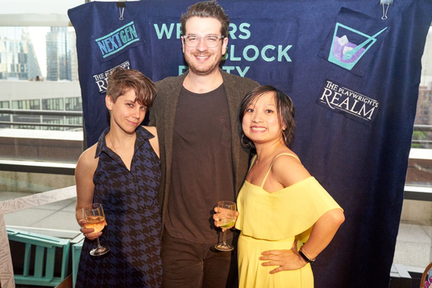 Photo Flash: Anna Deveare Smith, Cast of THE WOLVES and More at Playwrights Realm's 10th Anniversary Writers Block Party  Image