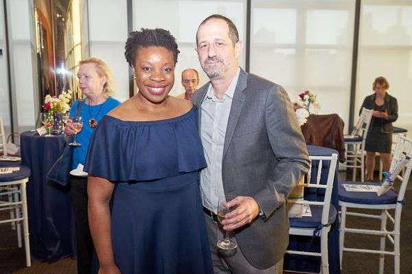 Mfoniso Udofia, Ethan Lipton Photo