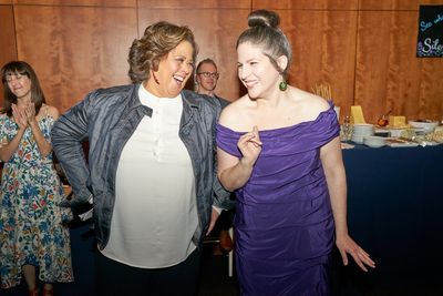 Anna Deveare Smith, Katherine Kovner Photo