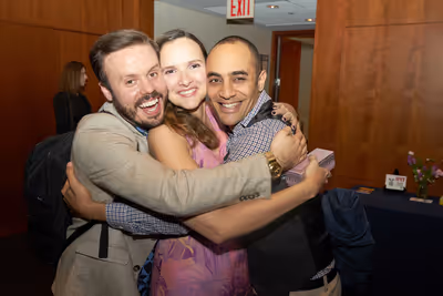 Michael Thurber, Roberta Periera, Saheem Ali Photo