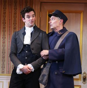 Michael Urie and Arnie Burton @ BroadwayWorld Michael Urie and Arnie Burton Photo