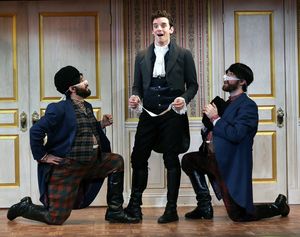 Ryan Garbayo, Michael Urie, and Ben Mehl @ BroadwayWorld Ryan Garbayo, Michael Urie, and Ben Mehl Photo