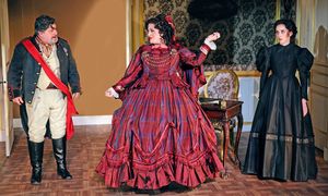 Michael McGrath, Mary Testa, and Talene Monahon Photo