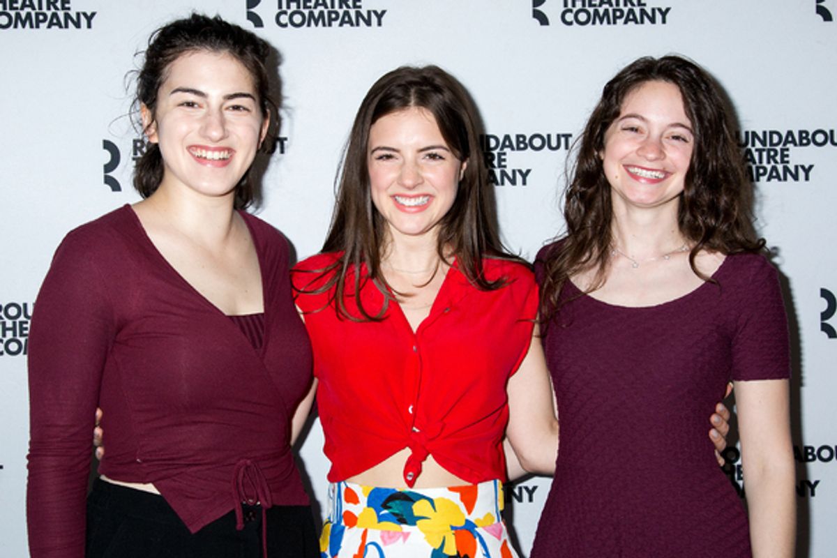 Lilli Kay, Elise Kibler, Jordyn DiNatale at 