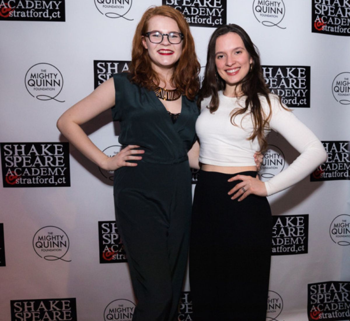 Katherine Wolff and Kaelyn Amber Gonzalez at HAMILTON's Bryan Terrell Clark and More Support Shakespeare Academy at Stratford