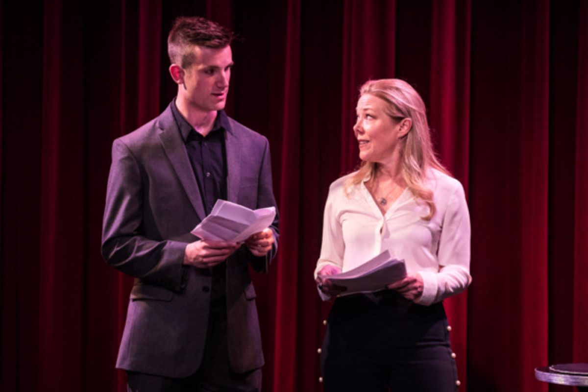 Oliver Archibald with  Kathryn Meisle at 