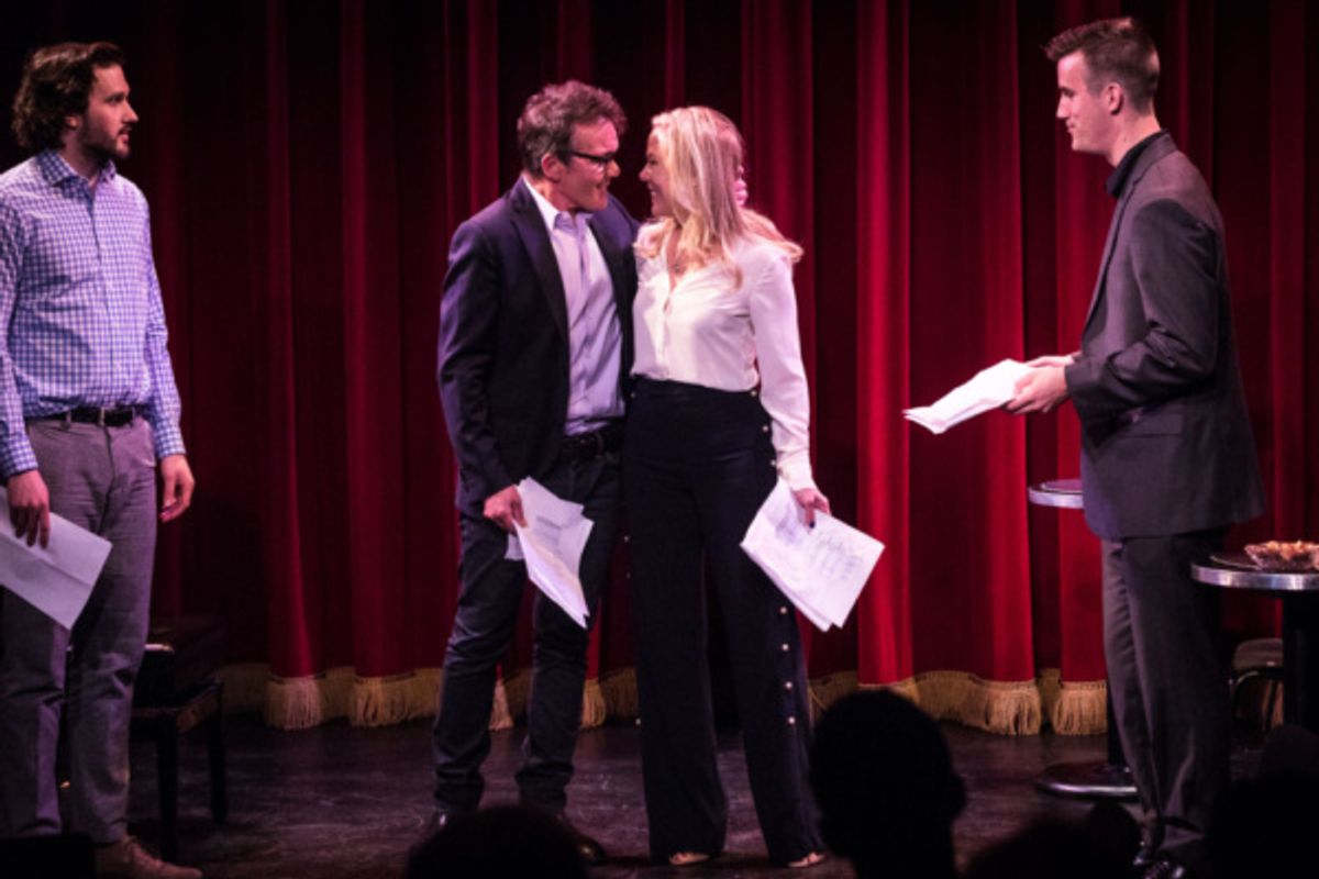 John Kinde, Derek Smith, Kathryn Meisle, Oliver Archibald at 