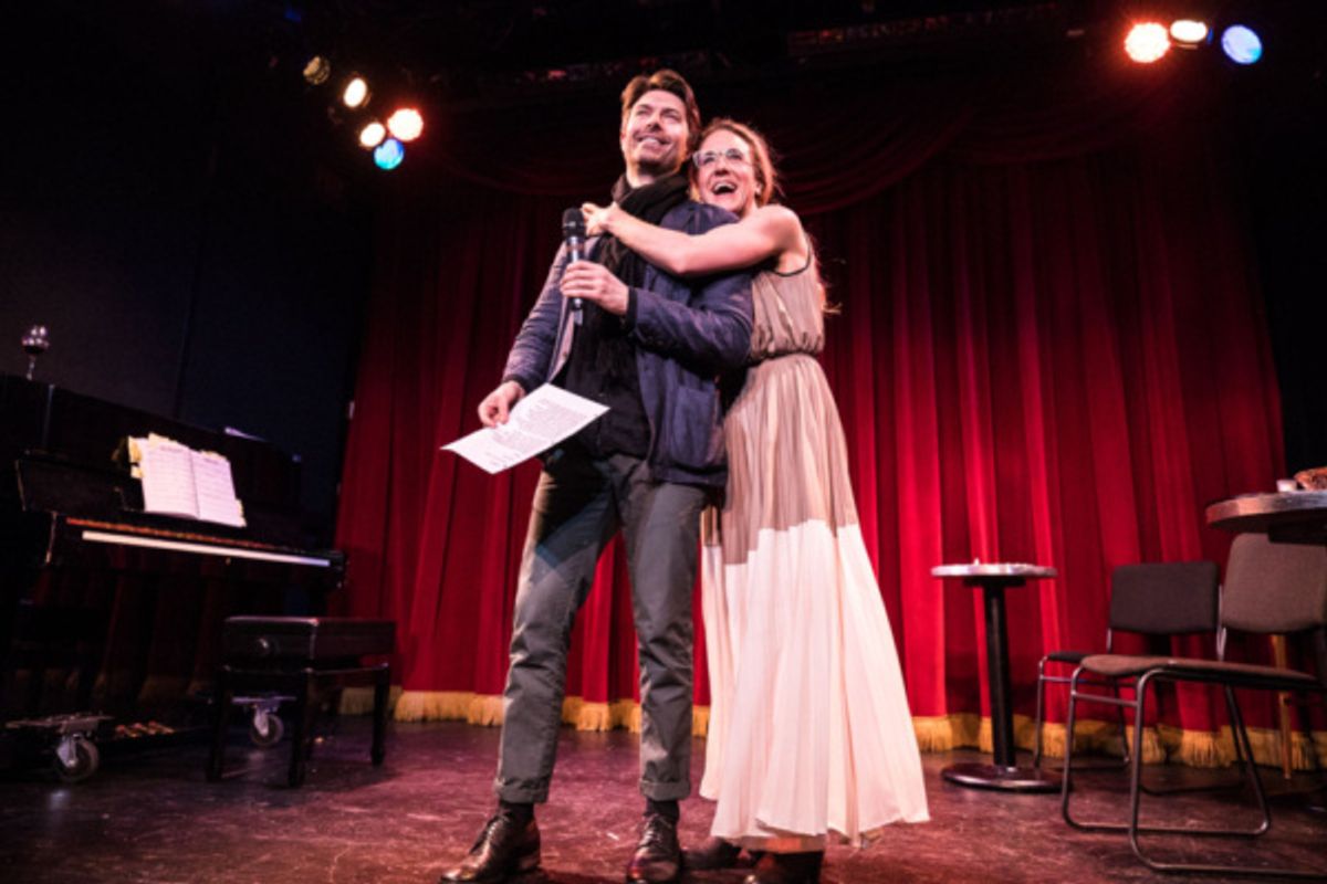 Noah Bean and Jenn Harris  at 