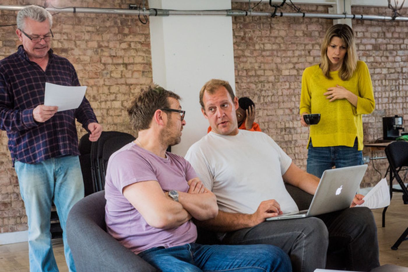 Photo Flash: Inside Rehearsal for TWITSTORM at Park Theatre  Image