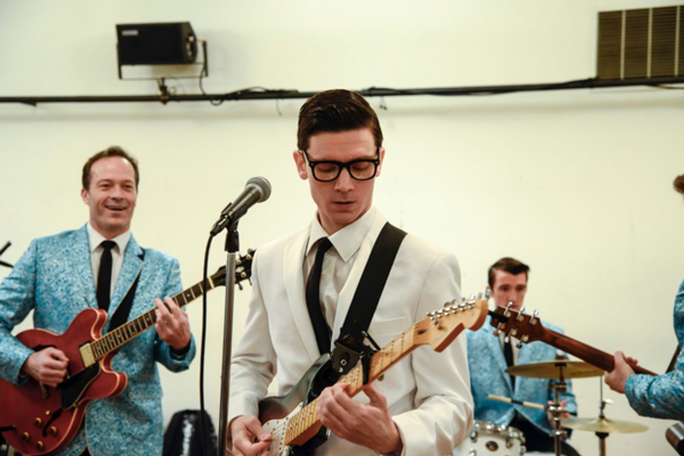 Photo Flash: Oh, Boy! Go Inside Rehearsal with John Dewey, Hunter Foster and More for BCP & Kimmel Center's BUDDY: THE BUDDY HOLLY STORY  Image