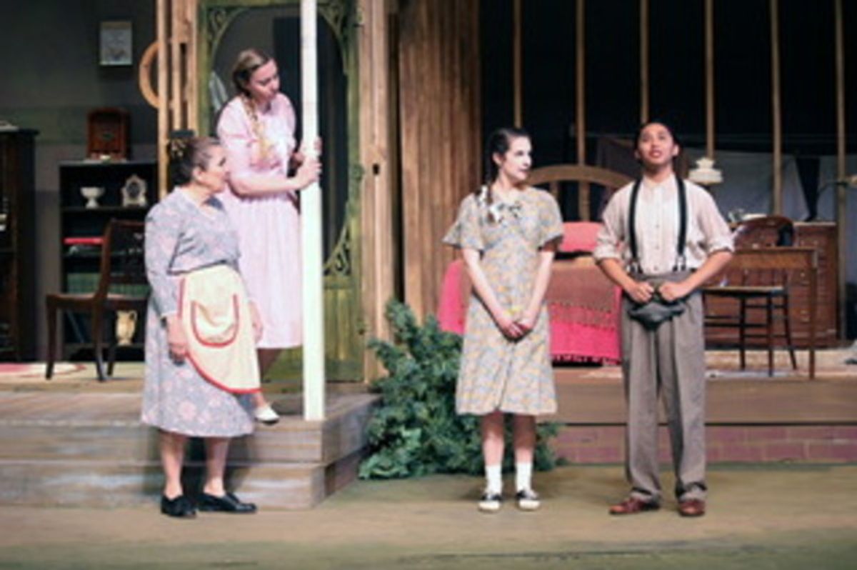 Rose Anne Holman, Kristi Mills, Marisa Duran and Elmer Mejia-Yanez at 