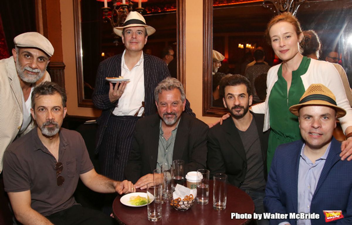Anthony Azizi, Dariush Kashani, Jefferson Mays, Jeff Still, Michael Aronov, and Jennifer Ehle and J.T. Rogers  at 