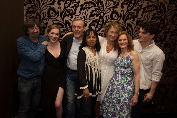 Trevor Nunn (director) and the cast of LOVE IN IDLENESS Photo