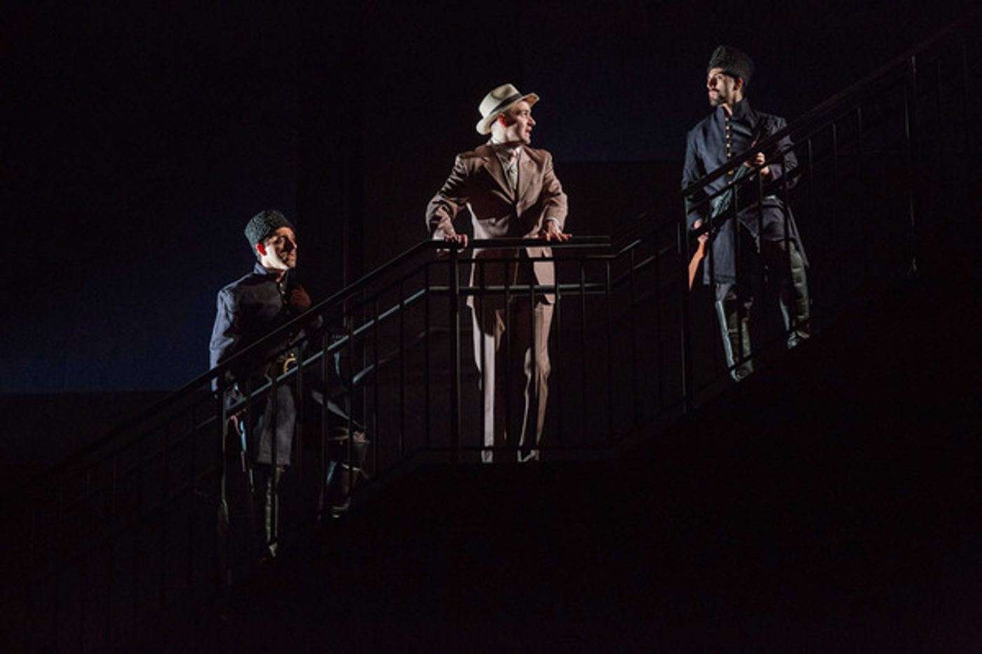 Photo Flash: First Look at Arian Moayed, Sherie Rene Scott, Micah Stock and More in Waterwell's Dual-Language HAMLET Photo Flash: First Look at Arian Moayed, Sherie Rene Scott, Micah Stock and More in Waterwell's Dual-Language HAMLET Image