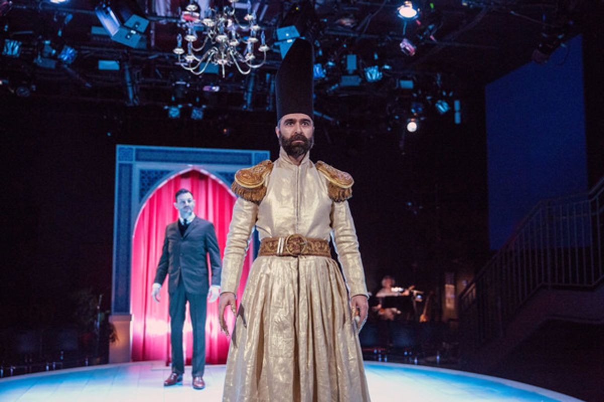 Arian Moayed and Barzin Akhavan at 