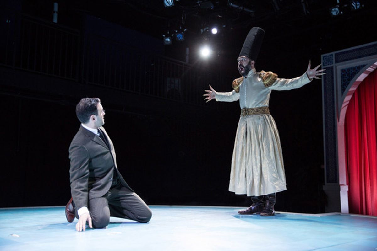 Arian Moayed and Barzin Akhavan at 