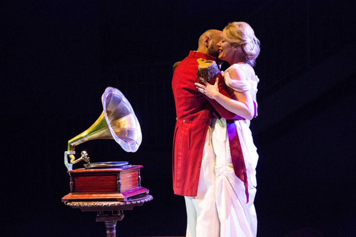 Andrew Ramcharan Guilarte and Sherie Rene Scott at 