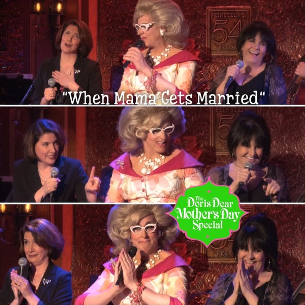 Meg Flather, Doris Dear and Lina Koutrakos at 