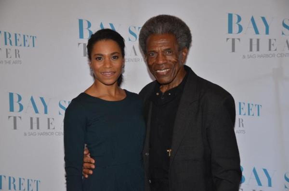 Kelly McCreary and Andre De Shields at 