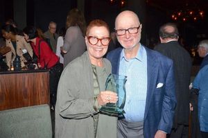 JZ Holden and Jules Feiffer Photo