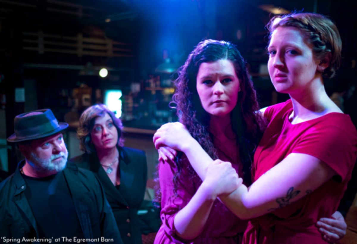 Monk Schane-Lydon, Gigi Teeley, Diana Quetti and Caitlin Teeley at 