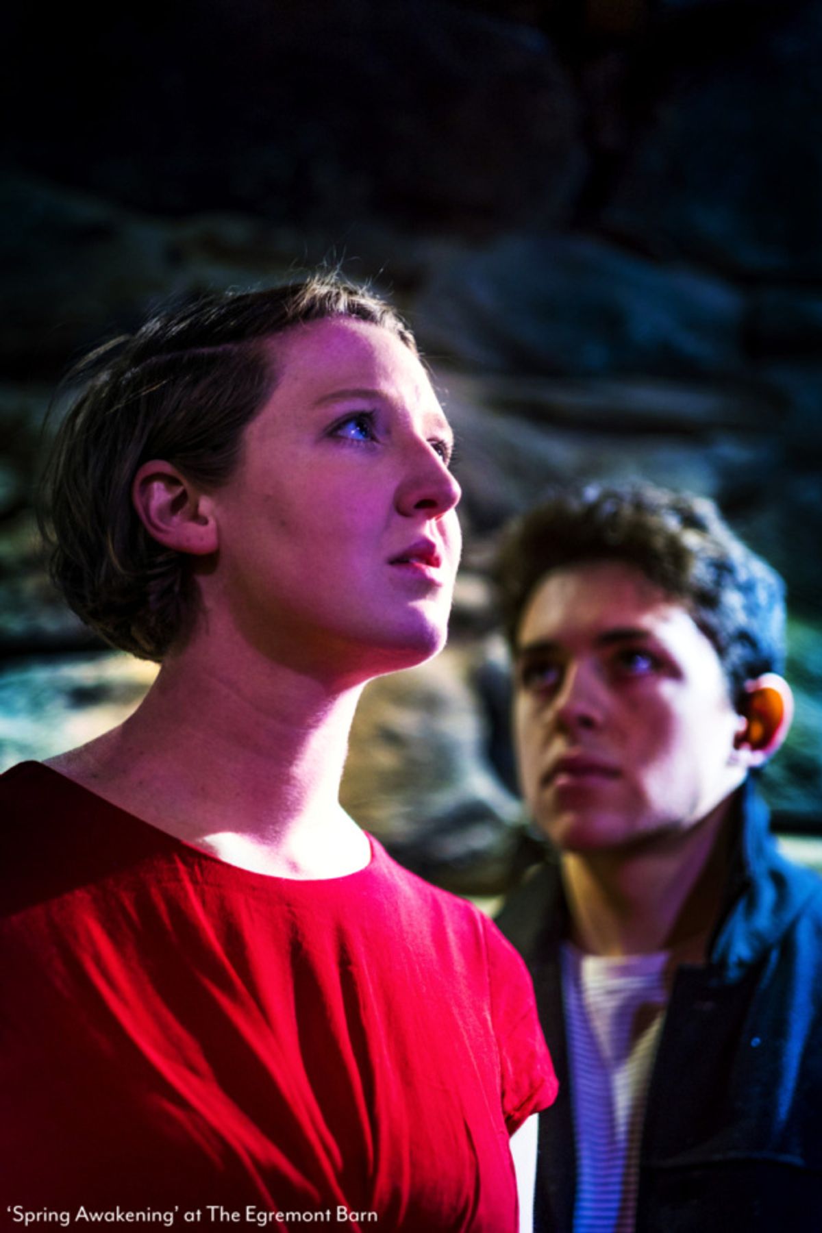 Caitlin Teeley and Ali Louis Bourzgui  at 